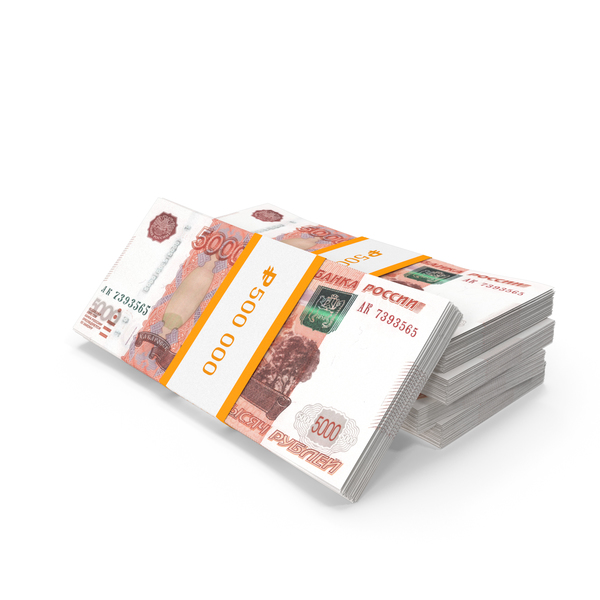 Bill: 5000 Ruble Pack PNG & PSD Images