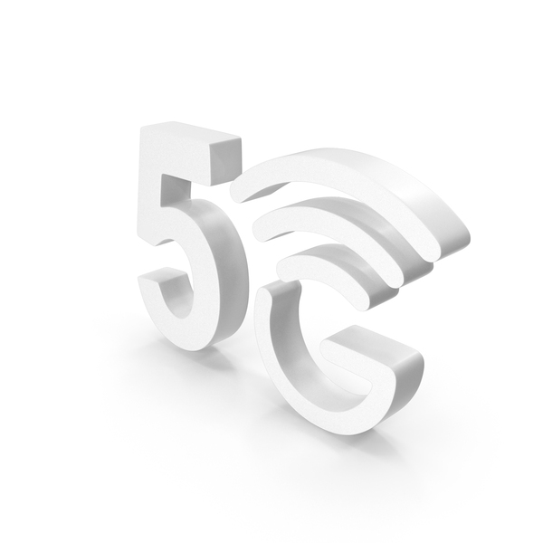 Symbols: 5G Network Signal White PNG & PSD Images Symbols: 5G Network Signal White PNG & PSD Images
