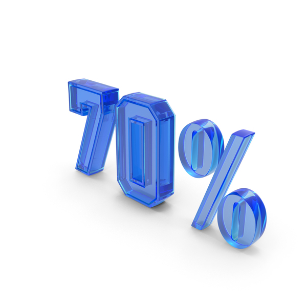 Symbols: 70 Percentage Symbol PNG & PSD Images