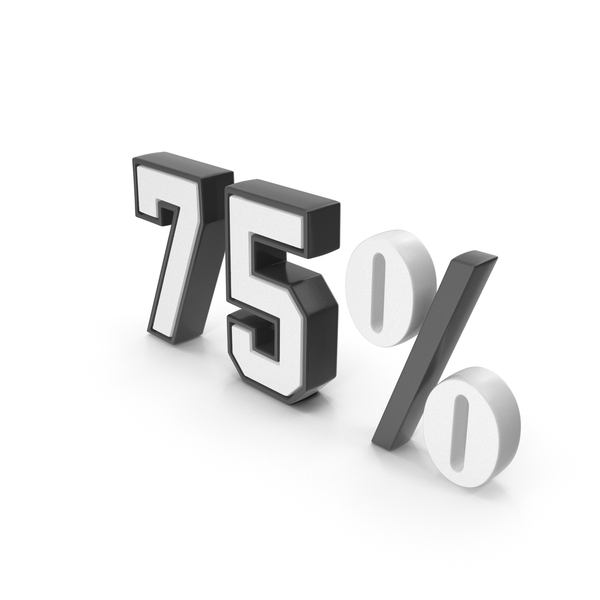 Symbols: 75 Percentage Dual Number Symbol PNG & PSD Images Symbols: 75 Percentage Dual Number Symbol PNG & PSD Images