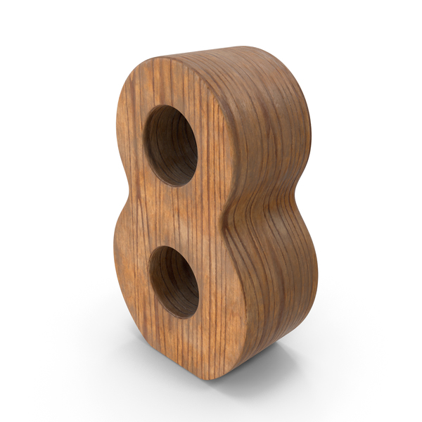 General Decor: 8 Wooden Number PNG & PSD Images General Decor: 8 Wooden Number PNG & PSD Images