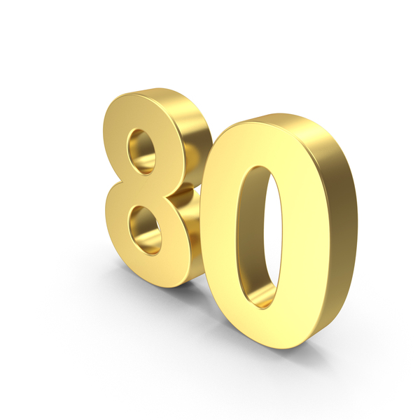 80 Number PNG & PSD Images 80 Number PNG & PSD Images