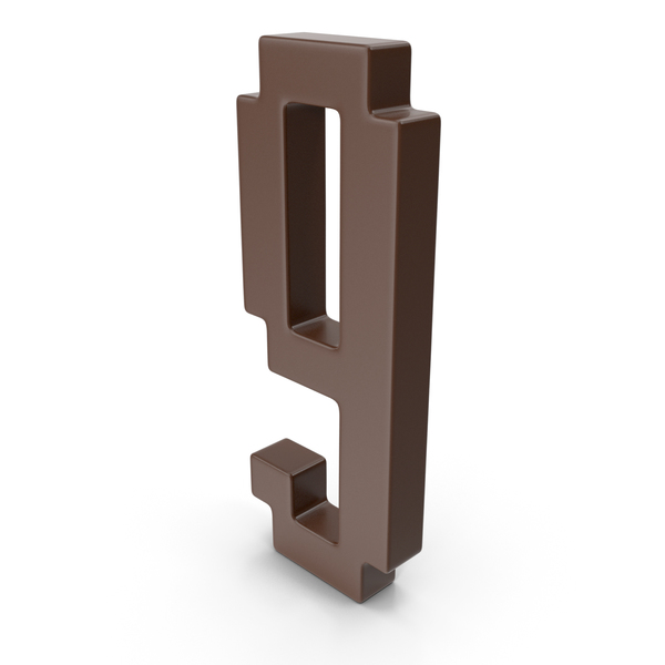 Number: 9 Brown PNG & PSD Images