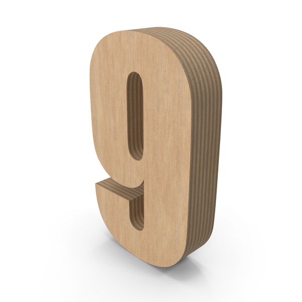 Number: 9 Wood PNG & PSD Images Number: 9 Wood PNG & PSD Images