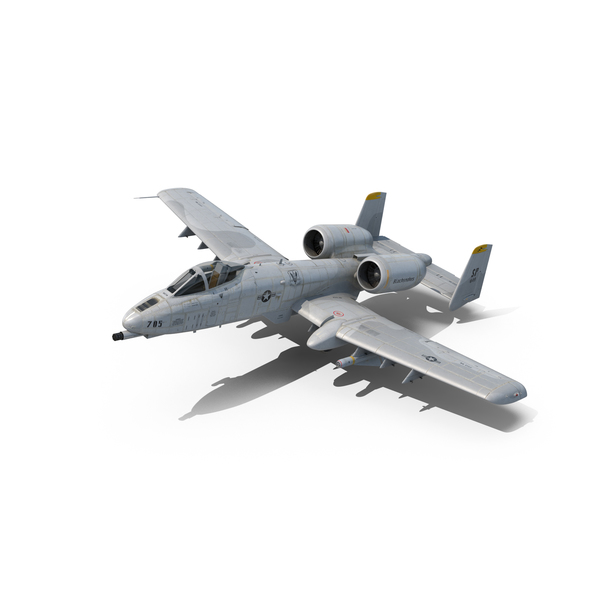 Fighter Jet: A-10 Thunderbolt II PNG & PSD Images