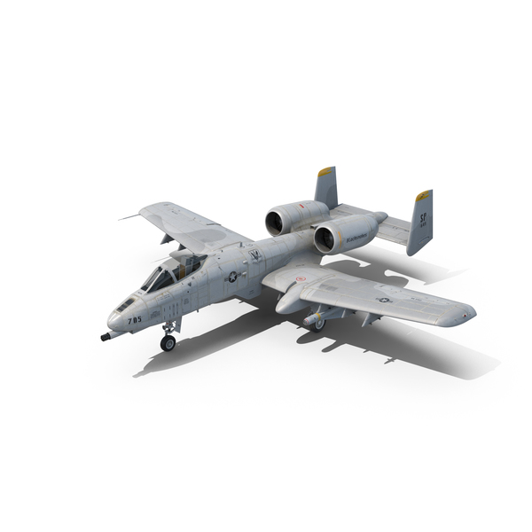Fighter Jet: A-10 Thunderbolt II PNG & PSD Images
