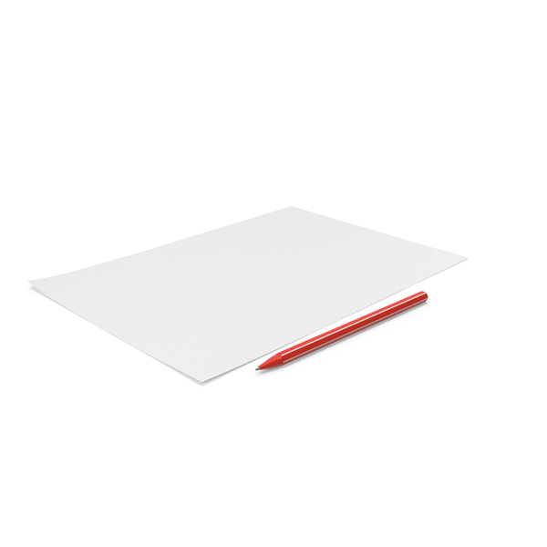 A4 Paper With Red Pen PNG & PSD Images A4 Paper With Red Pen PNG & PSD Images