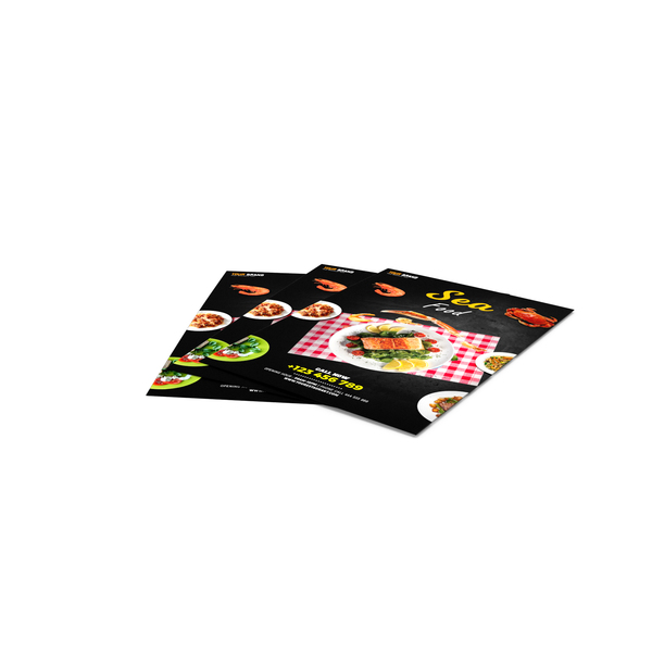 Paper: A5 Flyer PNG & PSD Images