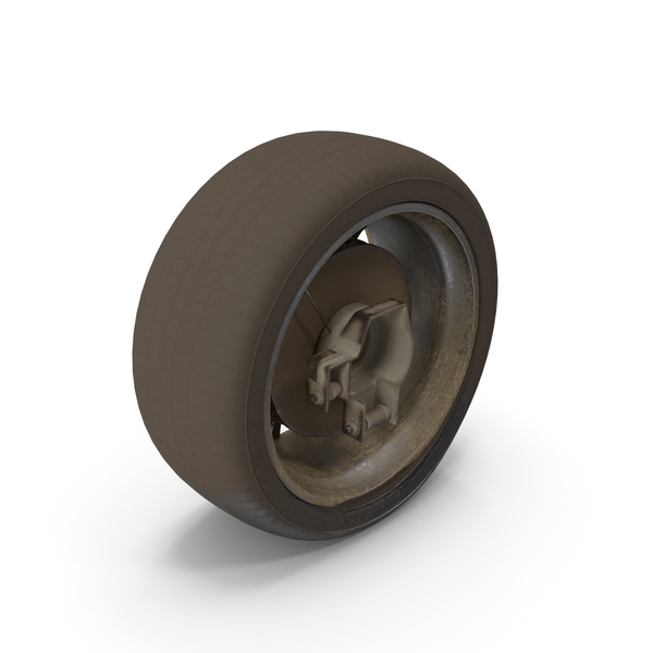 Wheel: Abandoned Car Flat Tire PNG & PSD Images