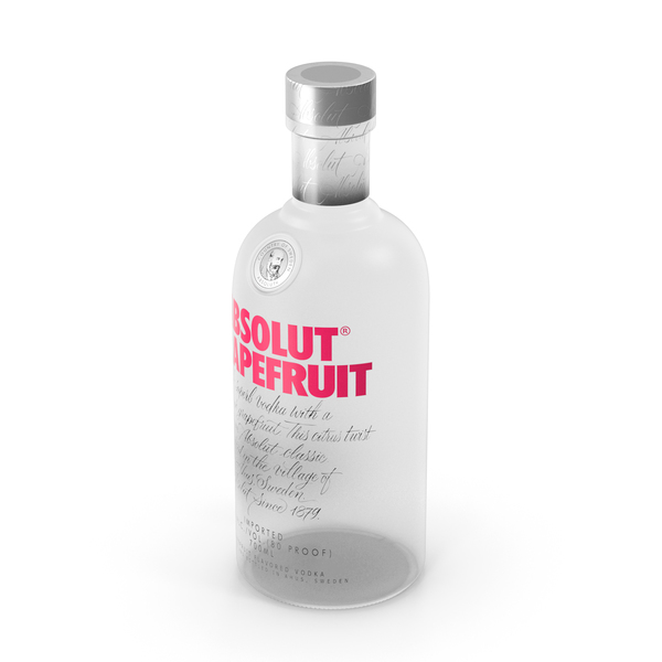 Absolut Grapefruit Vodka Bottle PNG & PSD Images Absolut Grapefruit Vodka Bottle PNG & PSD Images
