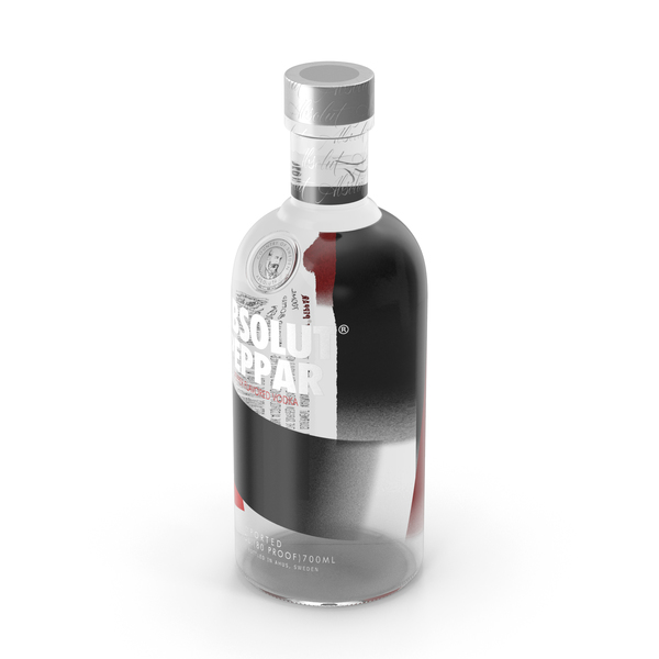Absolut Peppar Vodka Bottle PNG & PSD Images Absolut Peppar Vodka Bottle PNG & PSD Images
