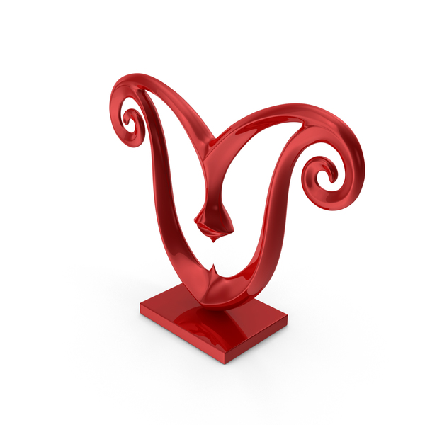 Sculpture: Abstract Figure Red PNG & PSD Images Sculpture: Abstract Figure Red PNG & PSD Images