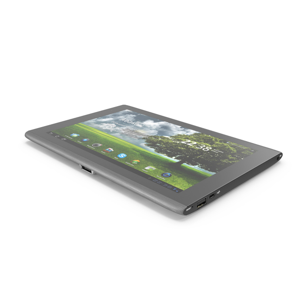 Tablet Computer: ACER ICONIA A500 PNG & PSD Images