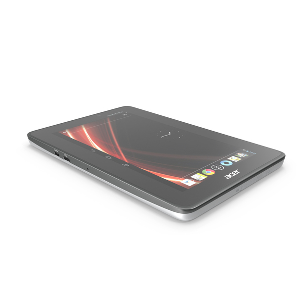 Tablet Computer: Acer Iconia Tab PNG & PSD Images