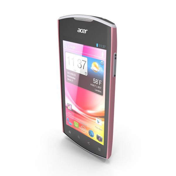 Cellphone: Acer Liquid Glow Pink PNG & PSD Images