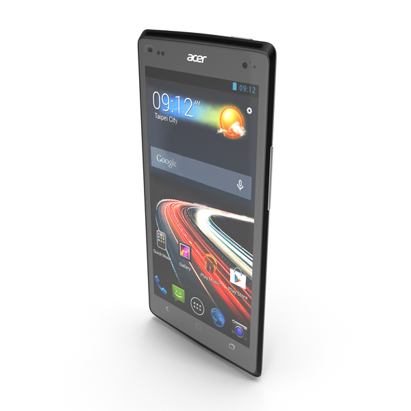 Smartphone: Acer Liquid Z5 Black Version PNG & PSD Images Smartphone: Acer Liquid Z5 Black Version PNG & PSD Images