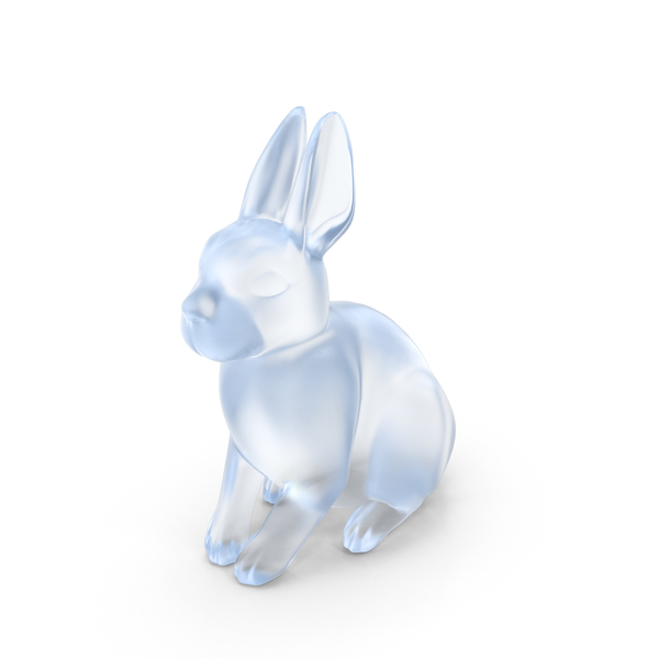 Statue: Acrylic Rabbit Figurine PNG & PSD Images Statue: Acrylic Rabbit Figurine PNG & PSD Images