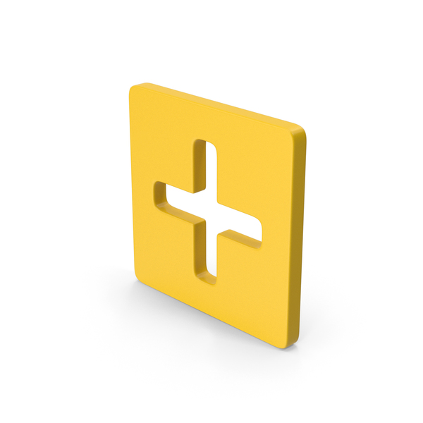 Symbols: Add Button / Plus Yellow PNG & PSD Images Symbols: Add Button / Plus Yellow PNG & PSD Images