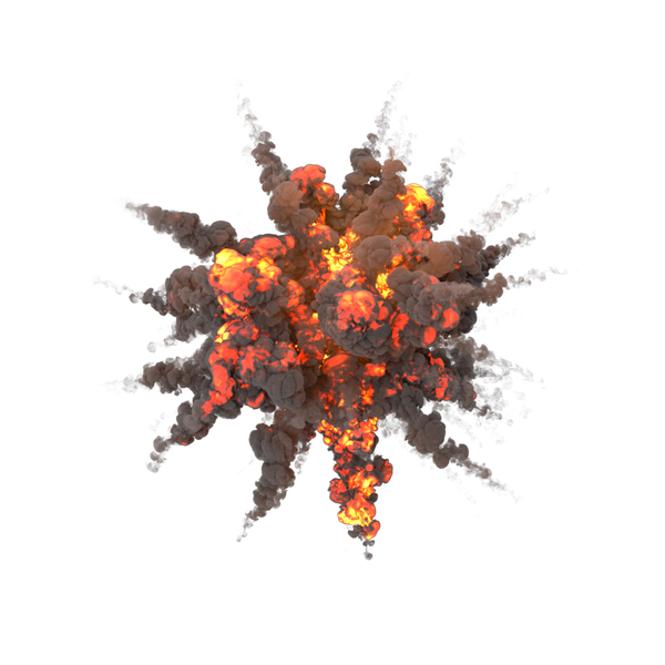 Aerial Explosion PNG Images & PSDs for Download | PixelSquid - S121014951