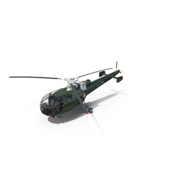 Helicopter: Aerospatiale Alouette III PNG & PSD Images Helicopter: Aerospatiale Alouette III PNG & PSD Images
