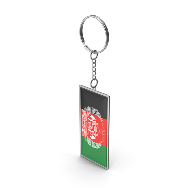 Afghanistan Flag Keychain PNG & PSD Images Afghanistan Flag Keychain PNG & PSD Images