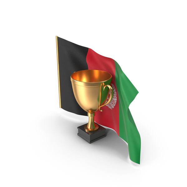 Afghanistan Golden Trophy Flag PNG & PSD Images Afghanistan Golden Trophy Flag PNG & PSD Images