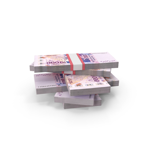 African 10000 Francs Note Currency Block Money PNG & PSD Images