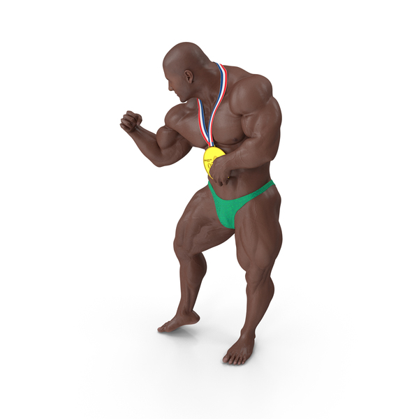 Afro American Bodybuilder Flexing Muscles Pose PNG & PSD Images Afro American Bodybuilder Flexing Muscles Pose PNG & PSD Images