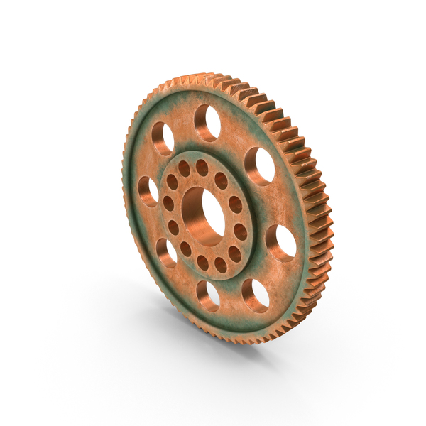 Aged Copper Spur Gear PNG & PSD Images Aged Copper Spur Gear PNG & PSD Images
