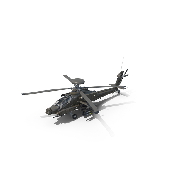 AH-64 A D Apache PNG Images & PSDs for Download | PixelSquid - S11919643B