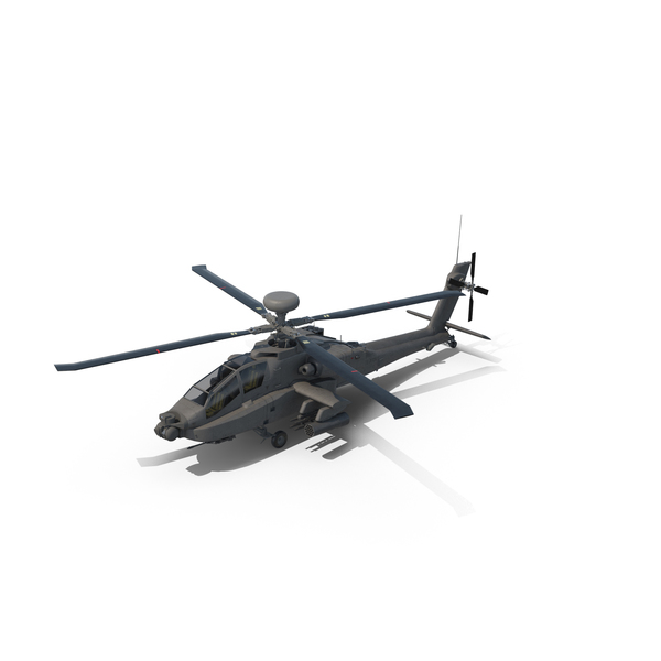 AH-64D Apache Longbow PNG & PSD Images