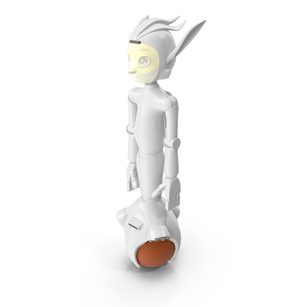 AI Robot Mirokai White PNG & PSD Images