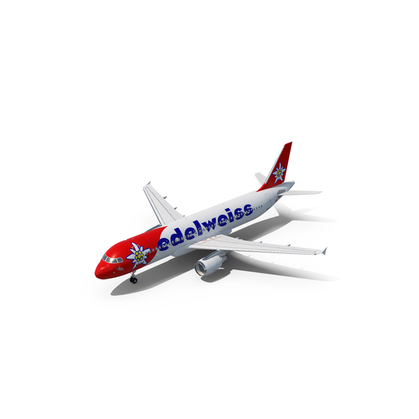 Airliner: Airbus A320 Edelweiss Air PNG & PSD Images Airliner: Airbus A320 Edelweiss Air PNG & PSD Images