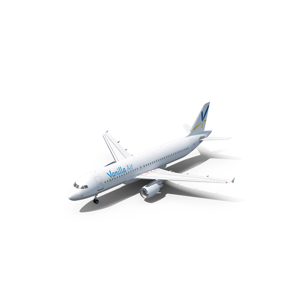 Airliner: Airbus A320 Vanilla Air PNG & PSD Images