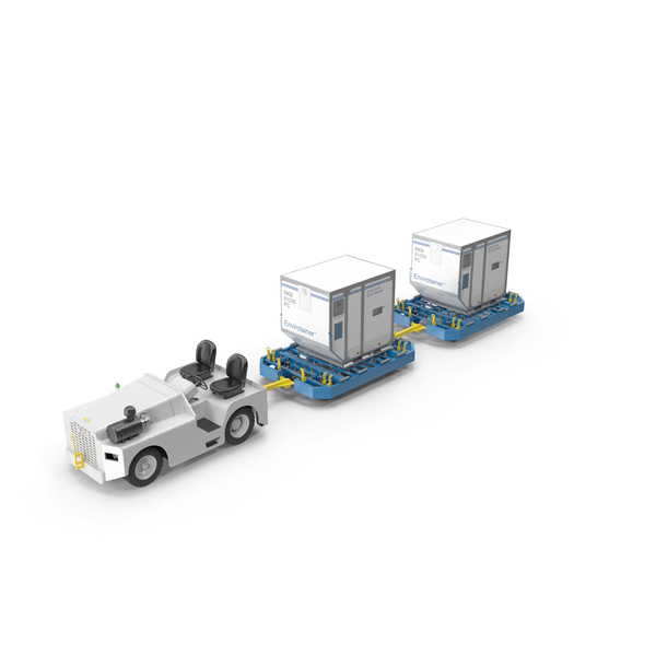 Baggage Truck: Aircraft Tow Tractor PNG & PSD Images