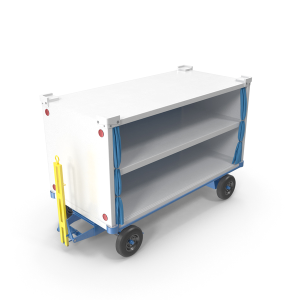Airport Baggage Cart PNG & PSD Images