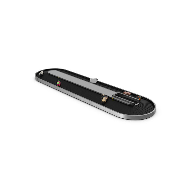 Baggage Carousel: Airport Conveyor Belt System with Baggages PNG & PSD Images Baggage Carousel: Airport Conveyor Belt System with Baggages PNG & PSD Images