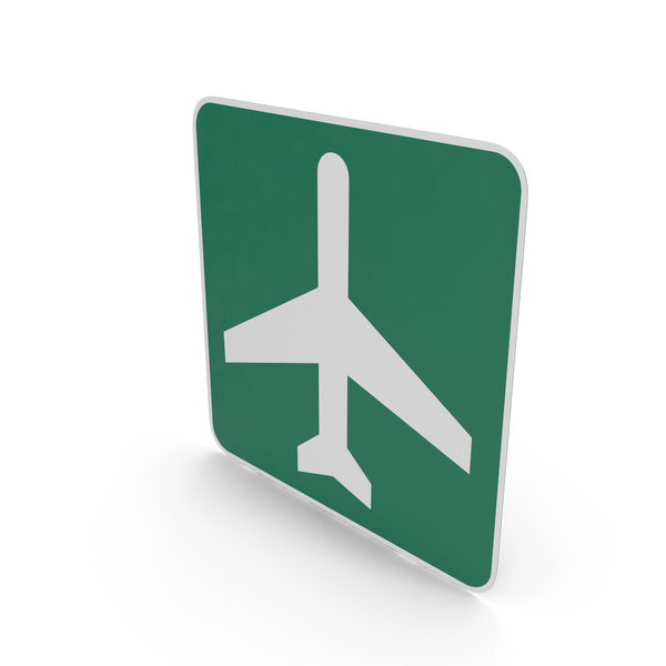Airport Sign PNG & PSD Images