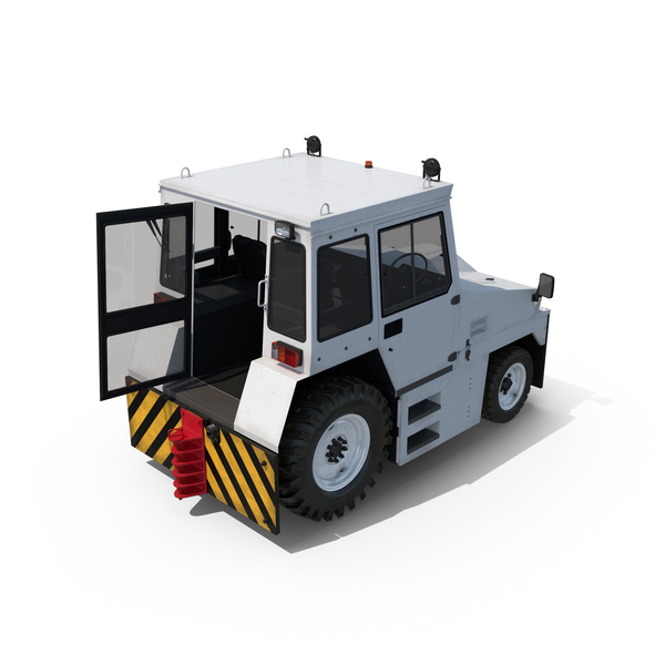Deck Tow Tractor: Airport Tug Hallam HE50 PNG & PSD Images