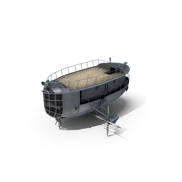 Hot Air Balloon: Airship Gondola PNG & PSD Images