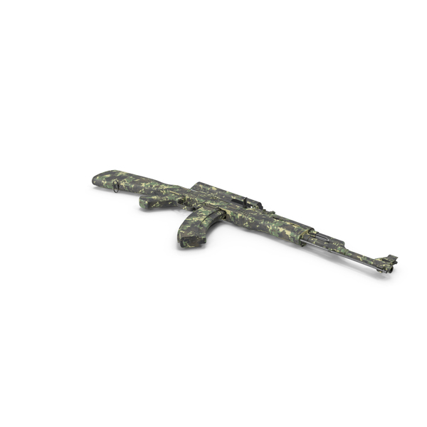 Assault Rifle: AK 47 Assembled Camouflage PNG & PSD Images Assault Rifle: AK 47 Assembled Camouflage PNG & PSD Images