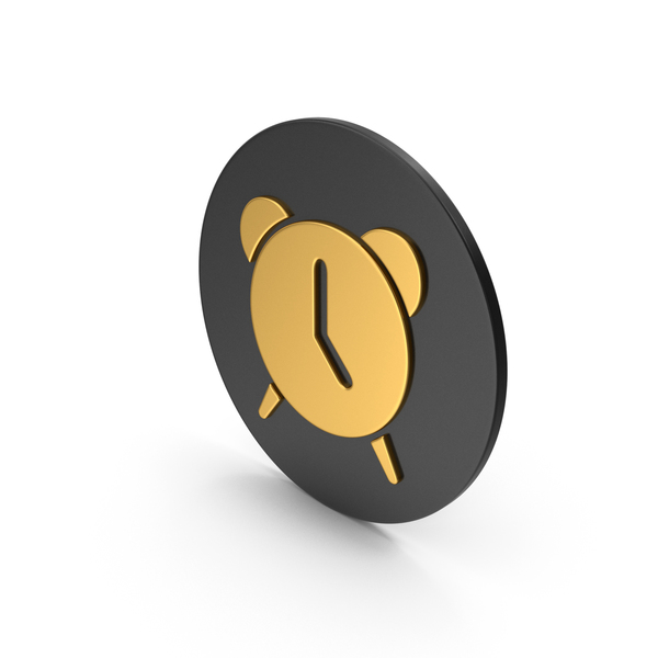 Alarm Clock Gold Icon PNG & PSD Images Alarm Clock Gold Icon PNG & PSD Images