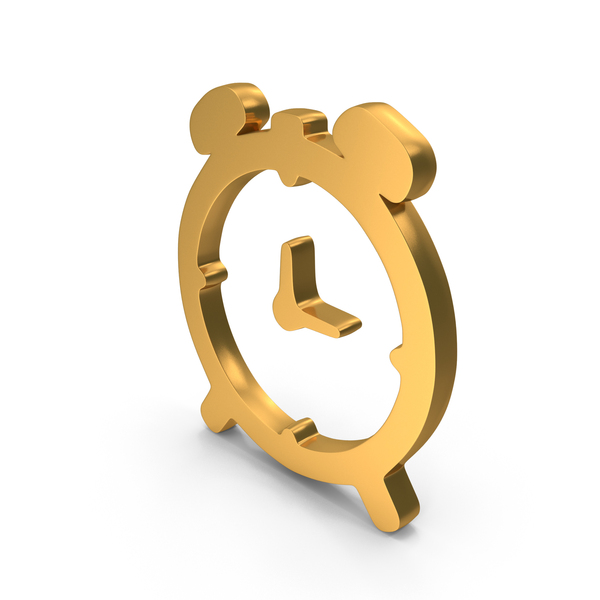 Logo: Alarm Clock Icon Gold PNG & PSD Images Logo: Alarm Clock Icon Gold PNG & PSD Images