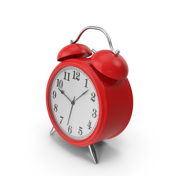 Alarm Clock Red PNG & PSD Images