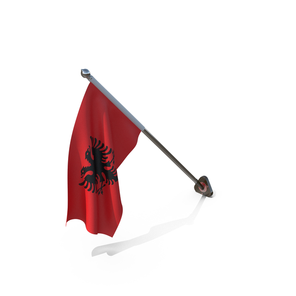 Albania Cloth Wall Mount Flag Stand PNG & PSD Images Albania Cloth Wall Mount Flag Stand PNG & PSD Images