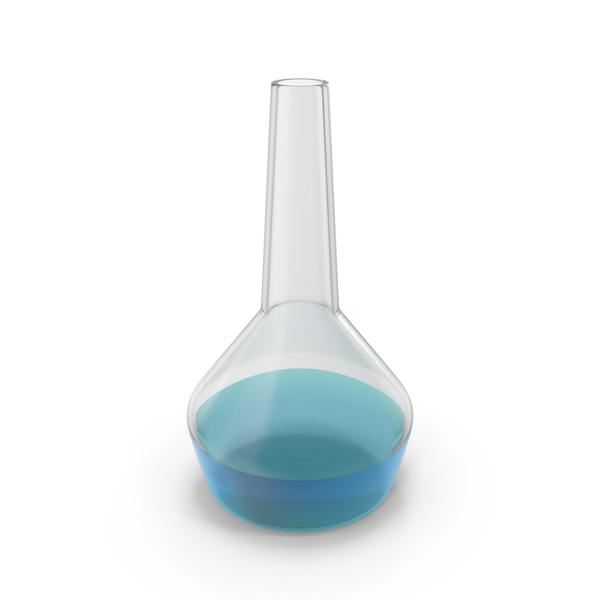 Alchemical Flask Small Blue PNG & PSD Images Alchemical Flask Small Blue PNG & PSD Images