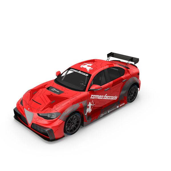 Alfa Romeo Giulia ETCR PNG & PSD Images Alfa Romeo Giulia ETCR PNG & PSD Images