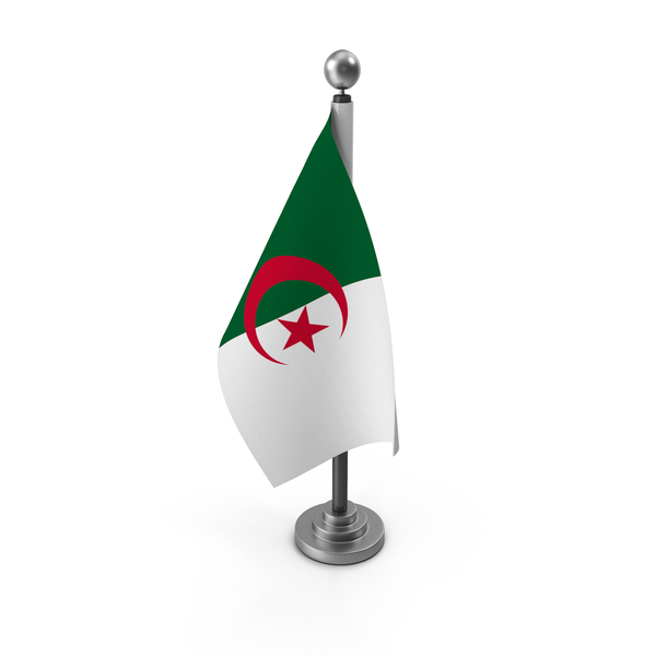 Algeria Table Flag PNG & PSD Images
