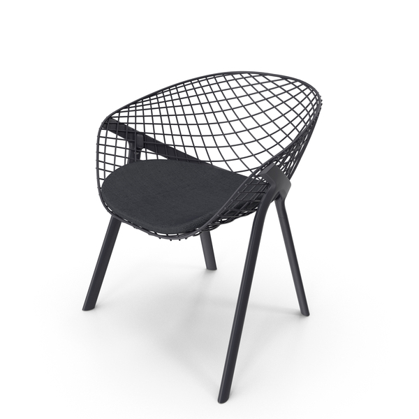 Alias Kobi Chair Black PNG & PSD Images