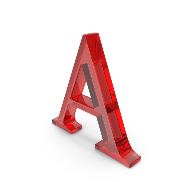 Alphabet Capital Times Roman Red A Glass PNG & PSD Images Alphabet Capital Times Roman Red A Glass PNG & PSD Images